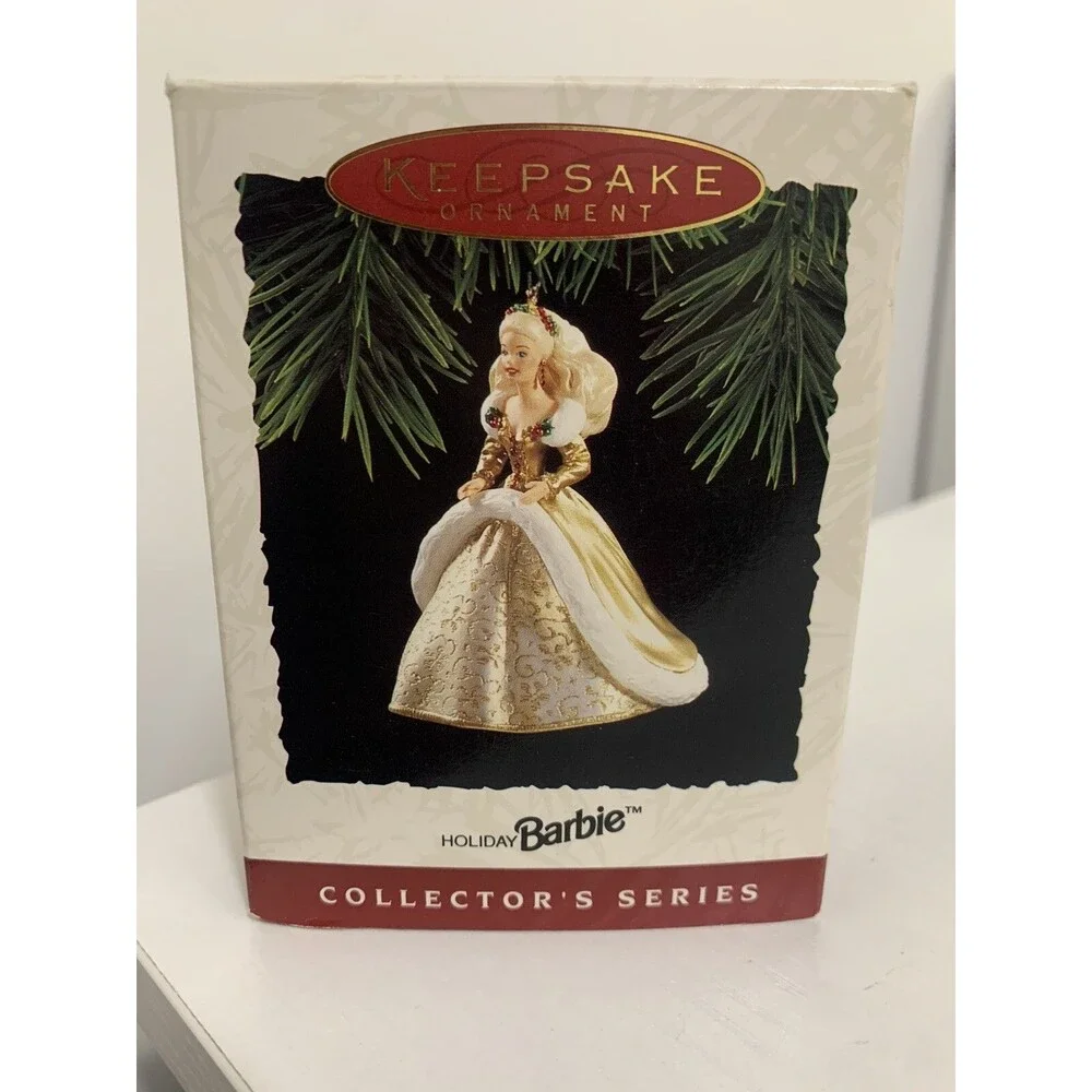 Hallmark Keepsake Ornament Holiday Barbie Collector's Series No 2 Dated 1994